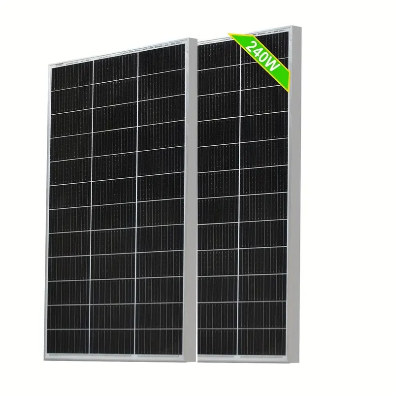 2 Stück 120W Solar Panele