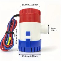 12 V Tauchpumpe  4000 l/h