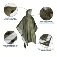 Regenmantel Cape-Stil