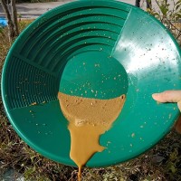 38cm Goldwaschpfanne  PAN  grün