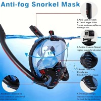 Ganzes Gesicht Tauchmaske XL Erwachsene